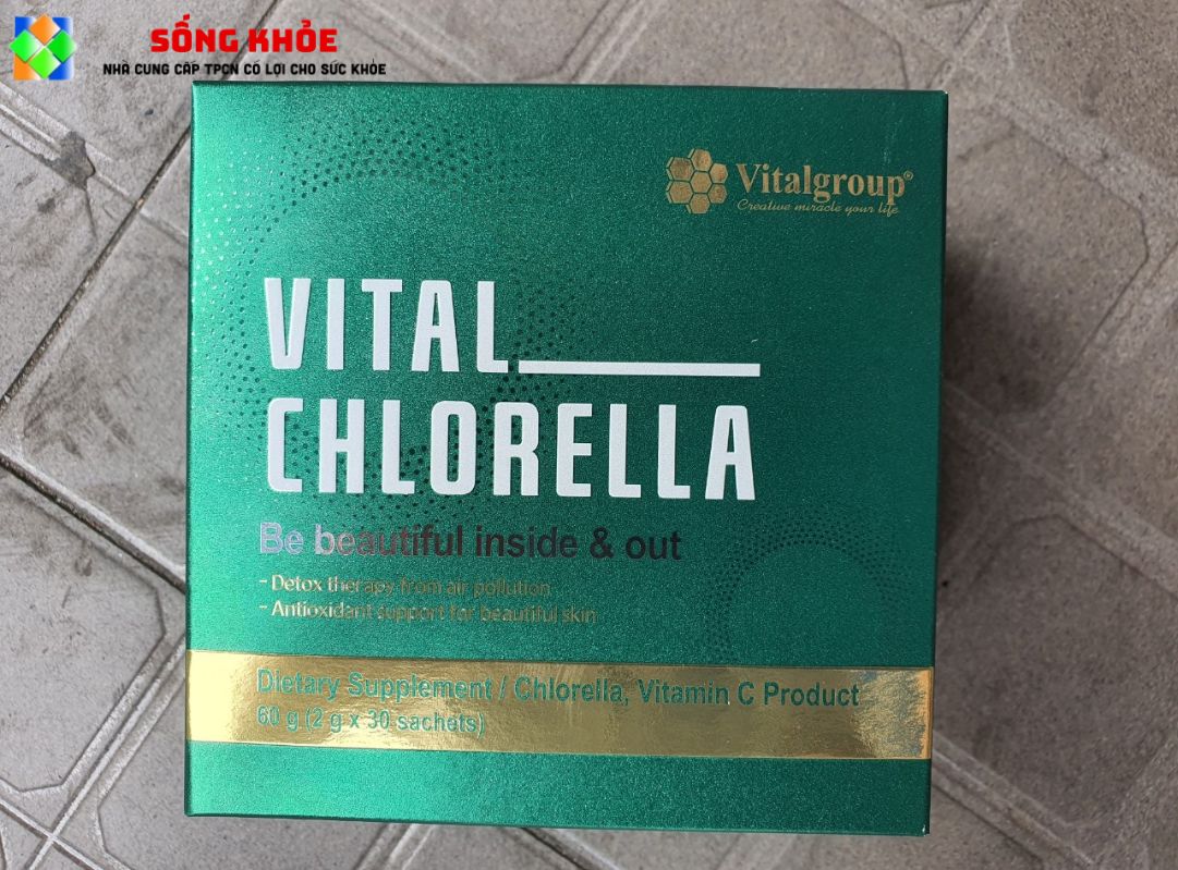 Công dụng của Vital Chlorella đối với sức khỏe người dùng