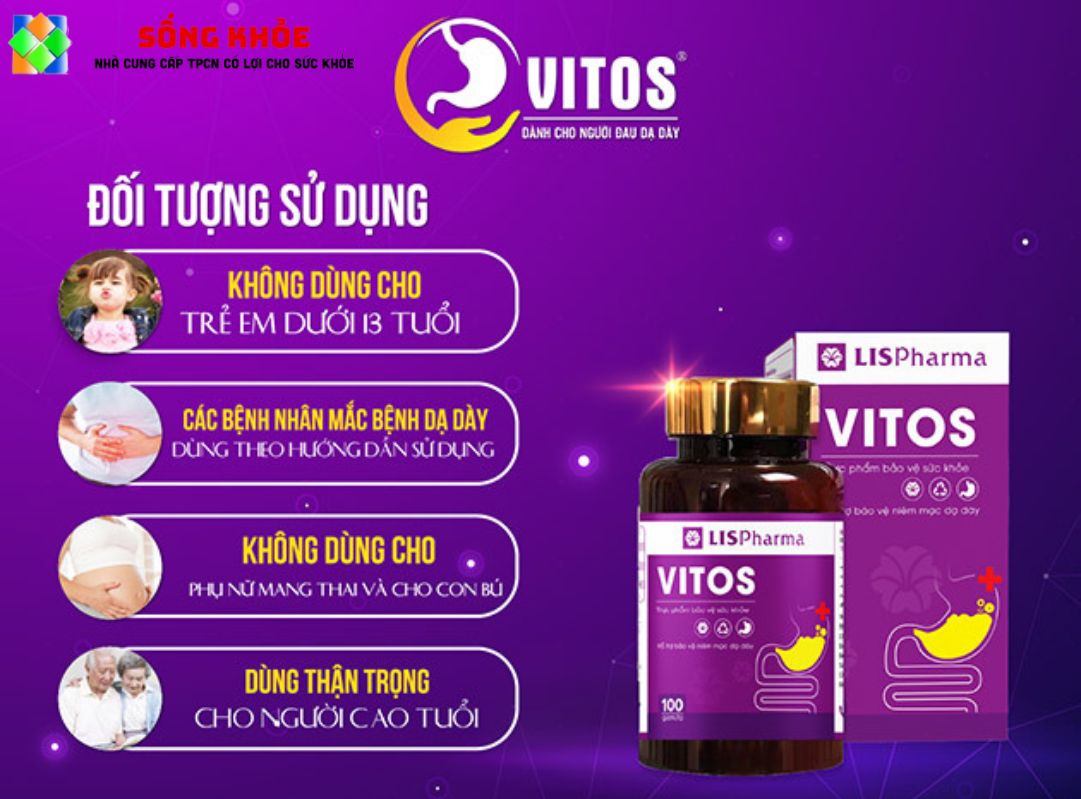 Dạ dày Vitos có tác dụng gì?