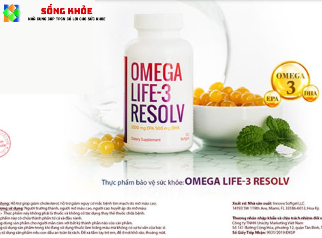 Công dụng của sản phẩm Omega Life Unicity?