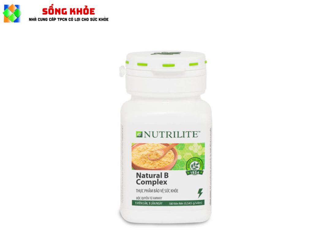 Thông tin chi tiết về sản phẩm Nutrilite Natural B Complex
