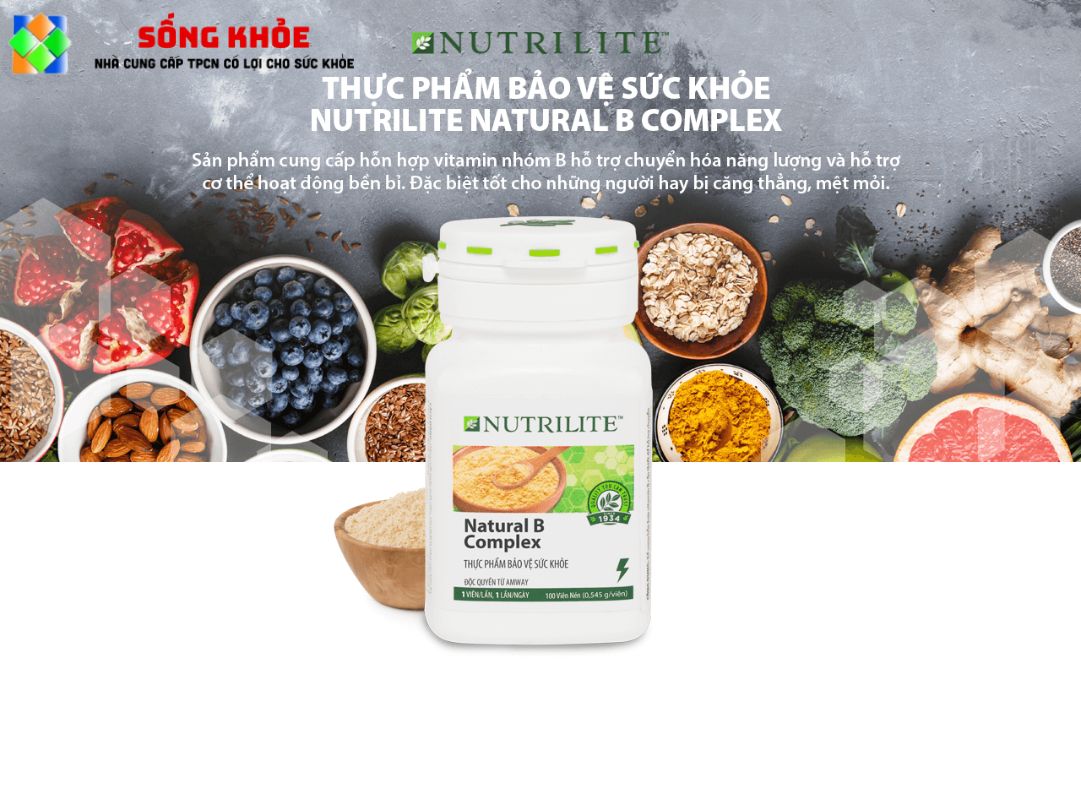Ưu điểm của sản phẩm Nutrilite Natural B Complex?