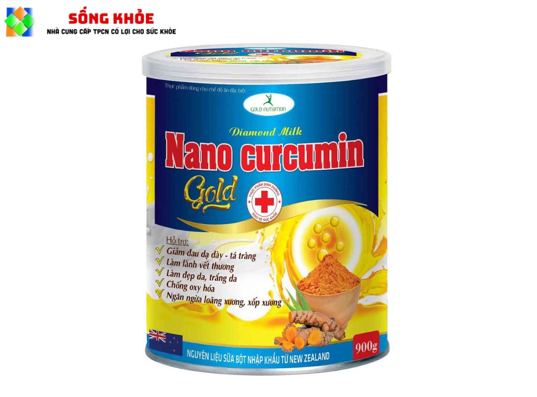 Giới thiệu về sản phẩm Sữa nghệ Nano Curcumin Gold